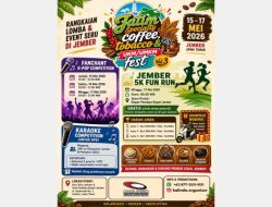 Jember Gelar Jatim Specialty Coffee, Tobacco & UMKM Fest 2026