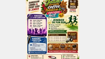Jember Gelar Jatim Specialty Coffee, Tobacco & UMKM Fest 2026