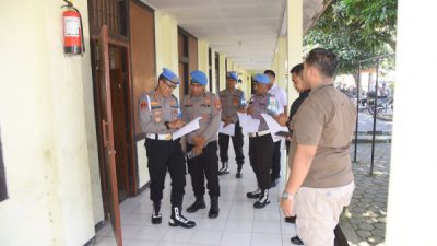 Bidpropam Polda Jatim Sidak Senjata Api di Polres Bondowoso