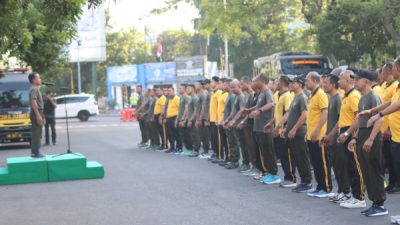 TNI-Polri Bondowoso Kompak Gelar Olahraga Bersama Sambut Hari Bhayangkara ke-80