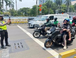 ETLE Handheld Korlantas Polri Tangkap 132 Pelanggaran di Wilayah Polda Metro Jaya