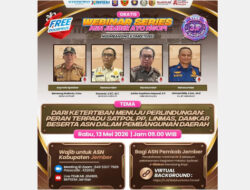 BKPSDM Jember Gelar Webinar ASN “Ayo Ngopi 2026”