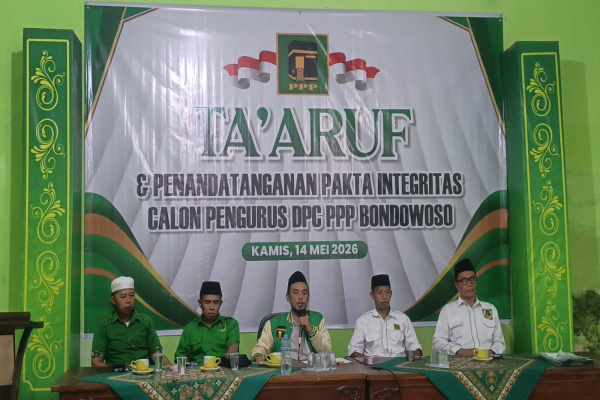 Bondowoso, Obor Rakyat – Tim formatur hasil Musyawarah Cabang (Muscab) X PPP Bondowoso mulai mematangkan penyusunan struktur kepengurusan Dewan Pimpinan Cabang (DPC) PPP Bondowoso periode 2026–2031.