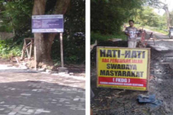Bondowoso, Obor Rakyat — Di tengah ramainya pembahasan program pembangunan jalan melalui pokok pikiran (pokir) DPRD Bondowoso tahun 2026, warga di sejumlah desa justru bergerak sendiri memperbaiki jalan rusak secara swadaya.