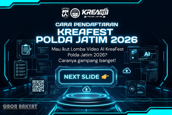 Surabaya, Obor Rakyat – Di tengah pesatnya perkembangan teknologi kecerdasan buatan atau Artificial Intelligence (AI), Kepolisian Daerah Jawa Timur (Polda Jatim) memilih pendekatan yang berbeda dalam membangun literasi digital masyarakat.