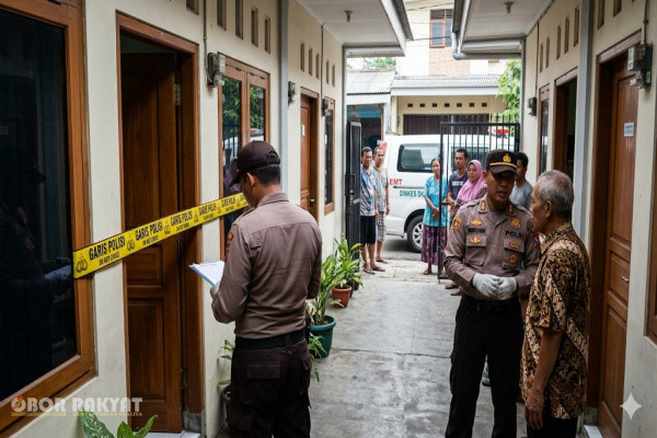 ​Jakarta, Obor Rakyat — Warga RT 01 RW 01, Kelurahan Pinang Ranti, Kecamatan Makasar, Jakarta Timur, digegerkan oleh penemuan jenazah seorang pria di dalam kamar kontrakannya pada Rabu (17/6/2026) pagi.
