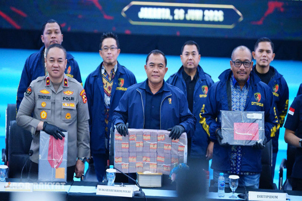 Jakarta, Obor Rakyat – Direktorat Tindak Pidana Umum (Dittipidum) Bareskrim Polri berhasil membongkar jaringan perjudian online berskala internasional yang beroperasi di wilayah Jakarta Barat.