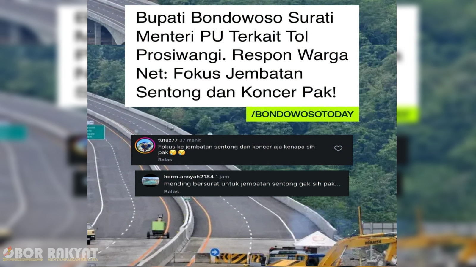 ​Bondowoso, Obor Rakyat – Langkah diplomasi Bupati Bondowoso, Abdul Hamid Wahid, yang bersurat ke Kementerian Pekerjaan Umum guna membuka akses fungsional Jalan Tol Probolinggo-Situbondo-Banyuwangi (Prosiwangi) demi mengurai kemacetan Pantura, memicu diskursus hangat di ruang publik. Di satu sisi, upaya tersebut dinilai strategis untuk mengatasi hambatan akibat perbaikan gorong-gorong di Paiton dan Banyuglugur.