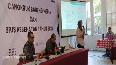 ​Surabaya, Obor Rakyat — Dalam upaya mengoptimalkan sinergitas kemitraan strategis dan transparansi informasi publik, BPJS Kesehatan Cabang Surabaya menggelar forum diskusi kondusif bertajuk ‘Cangkrukan Bareng Insan Pers’ pada Selasa (21/07/2026).