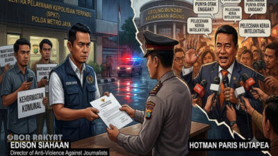 Jakarta, Obor Rakyat — Persatuan Wartawan Indonesia (PWI) Pusat secara resmi mengeskalasi dugaan penghinaan terhadap profesi jurnalistik ke ranah hukum.
