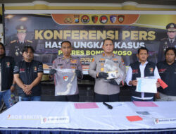Polres Bondowoso Ringkus Dua Perampok Rumah Warga Prajekan Kidul
