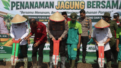 Sambut Hari Tani Nasional, Polres Bondowoso Gandeng Petani dan Akademisi Perkuat Ketahanan Pangan