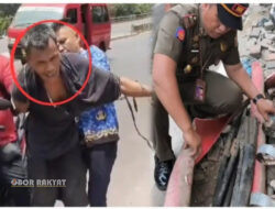 Satu dari Tiga Pencuri Kabel PLN di Pejagalan Ditangkap Satpol PP