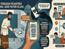 HP Pengasuh Pesantren Nurul Jadid Paiton Hilang, Alumni dan Masyarakat Diimbau Waspada Modus Penipuan