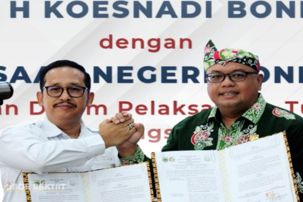 Bondowoso, Obor Rakyat — Dalam upaya mengokohkan prinsip tata kelola institusi yang baik (good corporate governance) serta memitigasi potensi risiko hukum pada sektor pelayanan kesehatan publik, Kejaksaan Negeri (Kejari) Bondowoso dan RSUD dr. H. Koesnadi resmi menjalin kerja sama strategis.