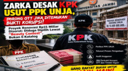 Dugaan Proyek Mangkrak Gedung FKIK Unja, ZARKA Desak KPK dan BPK Turun Tangan Usut Tuntas