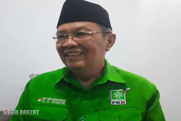 Bondowoso, Obor Rakyat — Ketua Dewan Pimpinan Cabang (DPC) Partai Kebangkitan Bangsa (PKB) Kabupaten Bondowoso, Ahmad Dhafir, memasang target perolehan 24 kursi di DPRD Bondowoso pada Pemilu 2029 mendatang.