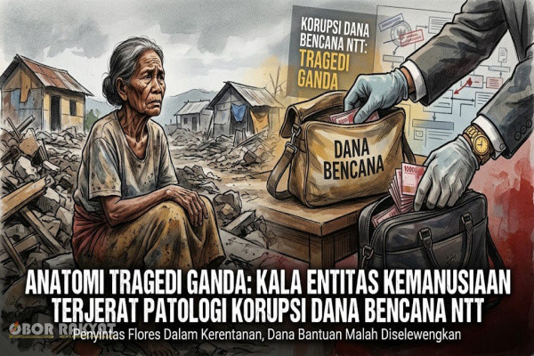 Kupang, Obor Rakyat — Temuan Komisi Pemberantasan Korupsi (KPK) terkait dugaan rasuah pengelolaan Dana Siap Pakai (DSP) Badan Nasional Penanggulangan Bencana (BNPB) memicu gelombang kritik tajam dari kalangan legislatif. Kasus yang mencakup alokasi anggaran darurat kebakaran hutan dan lahan (karhutla) hingga dana penanggulangan bencana di Nusa Tenggara Timur (NTT) ini dinilai memotret ironi kemanusiaan yang mendalam.