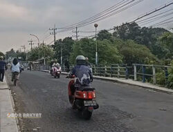 Portal Jembatan Koncer Dibuka, Warga Pertanyakan Keselamatan Struktur
