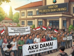 Uji Transparansi Penegakan Hukum: 1.500 Massa Dijadwalkan Gelar Aksi Simpatik di Polresta Banyuwangi