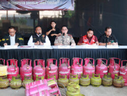 Bareskrim Polri Bongkar Kejahatan Sistemis LPG Bersubsidi di Sidoarjo