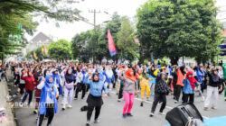 Ribuan Peserta Padati Fun Run KNPI Pematangsiantar, Meriahkan Rangkaian Peringatan Hari Sumpah Pemuda