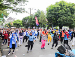 Ribuan Peserta Padati Fun Run KNPI Pematangsiantar, Meriahkan Rangkaian Peringatan Hari Sumpah Pemuda